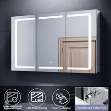 Spiegelschrank Bad 105 cm LED