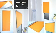 Thermo Rollo Verdunkelungsrollo Klemmfix Verdunklungsrollo Seitenzug Klemmrollo