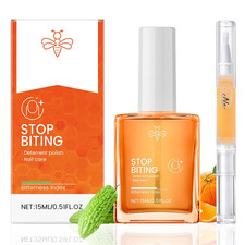 Nagellack gegen Nägelkauen mit Nagelöl Stift 15ml Durchsichtiger Bitter Schmecke
