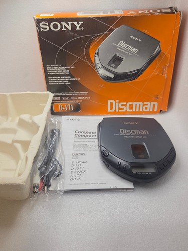 Sony 171 discman ovp - sony, in