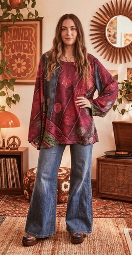 Boho hippie langarm - boho,