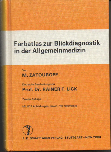 Farbatlas zur blickdiagnostik - farbatlas,