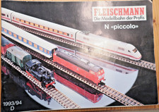 Fleischmann Katalog N Piccolo 1993/94 "Die Modellbahn der Profis"
