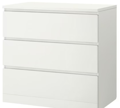 Malm kommode mit schubläden - 3,