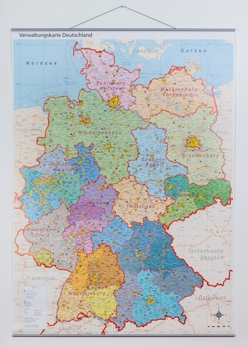Deutschlandkarte - , (politisch)