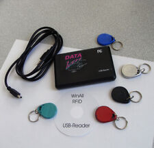 USB Kellnerschloss RFID Leser mit 7 Schlüssel / Transponder WinAll 98 bis Win10