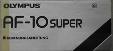 Olympus AF-10 super, Bedienungsanleitung.