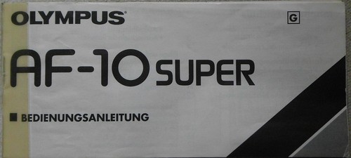 Olympus super - olympus, af-10