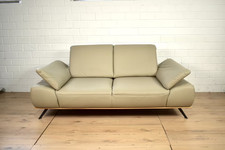 Zweisitzer Ledersofa BelVita