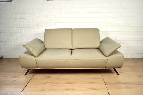Zweisitzer ledersofa belvita - ledersofa,