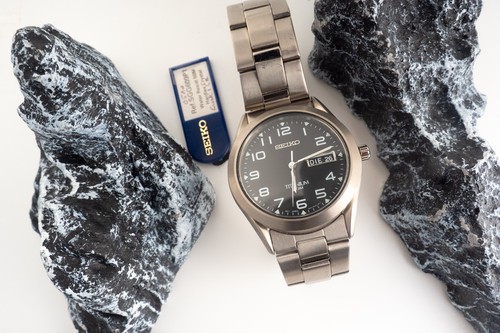 Seiko titanium sgg609p1 - seiko, 50m