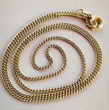 Gold Kette Panzekette Gelbgold