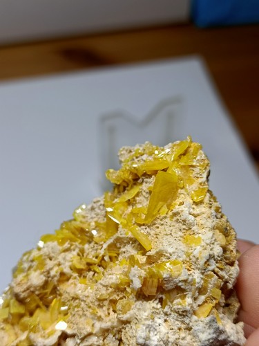Wulfenit bleiberg kärnten - wulfenit,