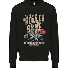 Rollschuhe Retro Skifahrender