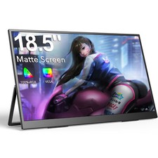 Tragbarer Monitor 18,5 Zoll 1080P Gaming-Monitor ultradünn IPS LCD Für Laptop PC