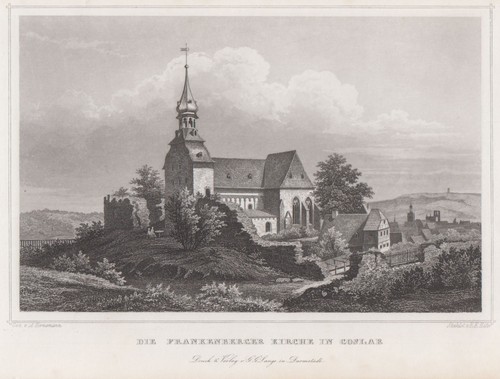 Goslar frankenberger kirche - goslar,