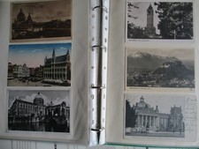 150 Ansichtskarten im Ordner meist Deutschland und 20 Glückwunsch 1900 - 1945