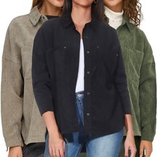 Only Damen Shacket Cord Jacke