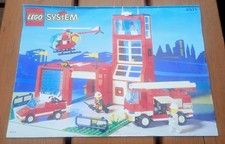 ? LEGO Anleitung 6571 Feuerwehr Hauptquartier 1994 – Original Heft