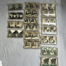 Konvolut Stereoscope 16 Bilder, Universal Photo Art