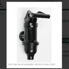 POST-MIX VALVE ASSEMBLY