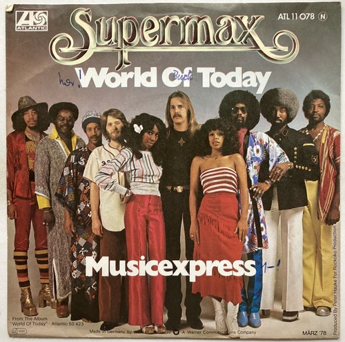 Supermax world today - today, 7"