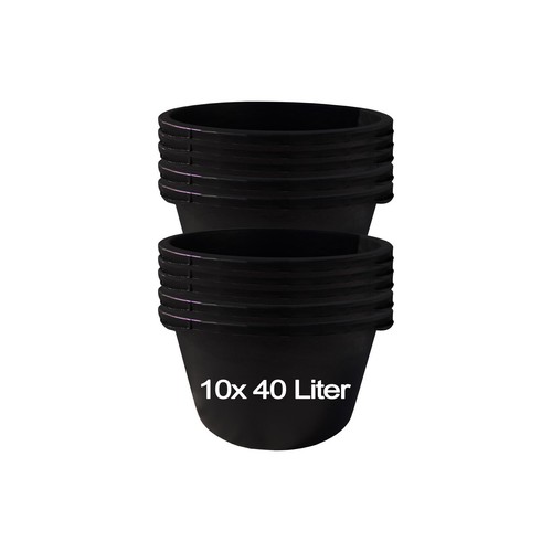 10x40 liter mörtelkübel - 10x40,