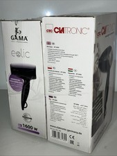 2 Stück Clatronic Reisehaartrockner und Gama Italy Professional  Haartrockner
