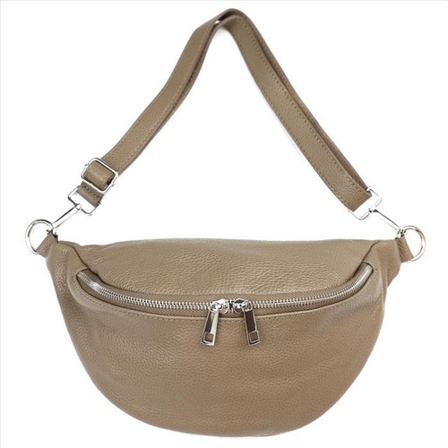 Echt leder bauchtasche - leder,