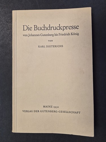 Die buchdruckpresse von - die,