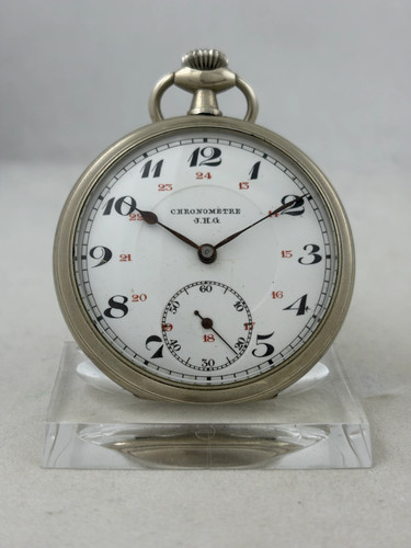 Taschenuhr chronometre g - chronometre, j.h.g