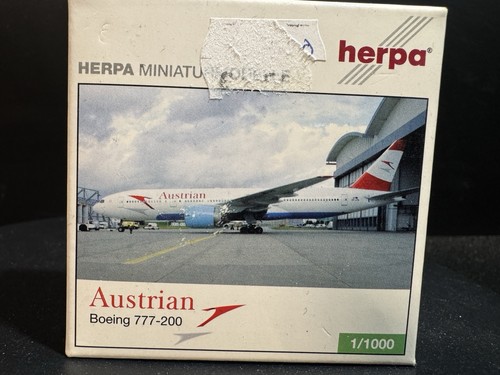 Herpa 1000 austrian airlines - herpa,