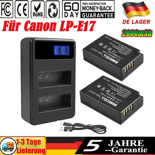 E17 akku lcd dual - lp-e17,