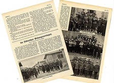 WW1  Im Döbritzer Engländer-Gefangenenlager Original-Foto-Report von 1915