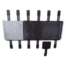 Raclette + fondue-set 12