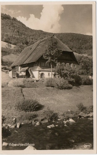 AK:Schwarzwaldhaus/