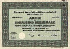 Eisenwerk Weserhütte PHB 1942