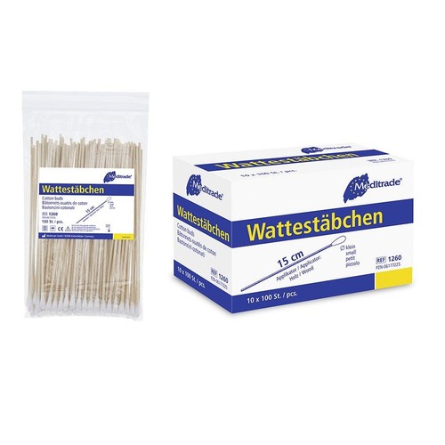 Wattestäbchen holz lang - wattestäbchen, cm
