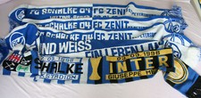 FC Schalke 04 Bettwäschegarnitur, 6 Schals, Fahne, Wimpel, Cap, Stoffmütze, ...