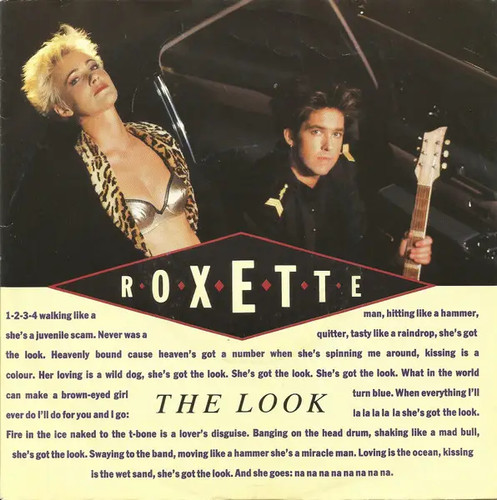 Roxette the look vinyl single - vinyl,