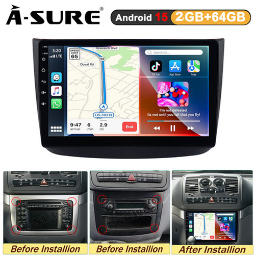64gb android autoradio - 2+64gb,