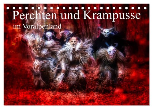 Perchten und krampusse - perchten, im
