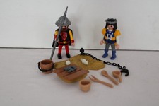 Playmobil 3328 Gefangener Prinz mit Wachposten komplett