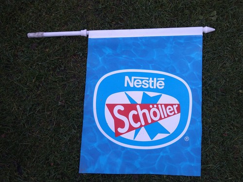 Eisfahne nestlé schöller - eisfahne,