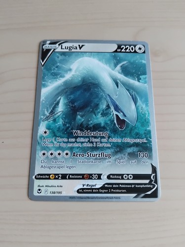 Pokémon lugia 138 195 - pokémon, v