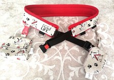 Hundeleine Joggingleine Laufleine Handleine Bauchgurt Gurt Gürtel Leinenürtelneu