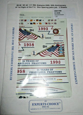 Experts Decals 1/48 RF-4C,  117 RW Alabama ANG, 35th of first Flight  of the F-4