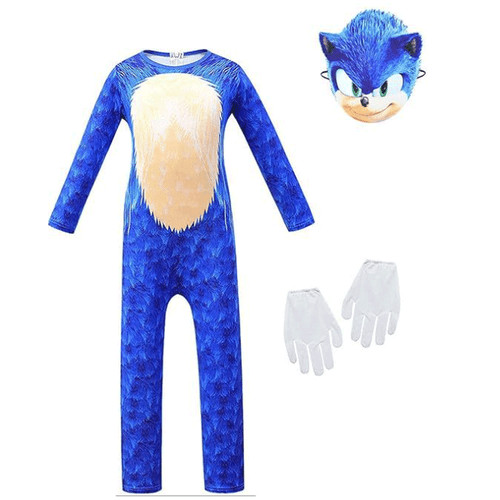 Sonic shadow jumpsuit maske - jumpsuit,