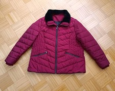 ? Women ? Jacke Steppjacke Weinrot Schwarzer Kragen Gr. XXL