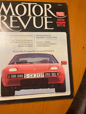 Motor Revue, Jahresausgabe 1977/78
